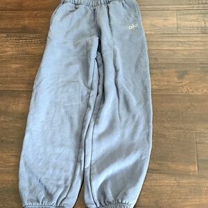 ALO Yoga Blue Track Jogger Pants